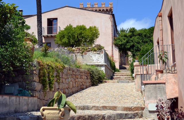 Die Treppe-Villa Palamara 1868