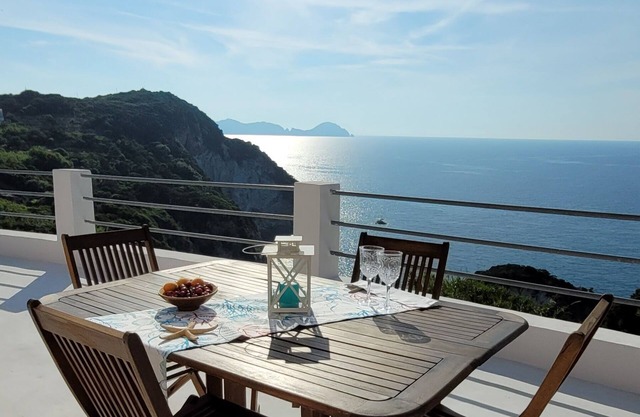 The terrace by the sea