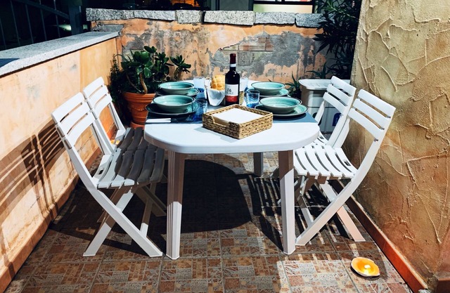 Die Terrasse auf der GULF