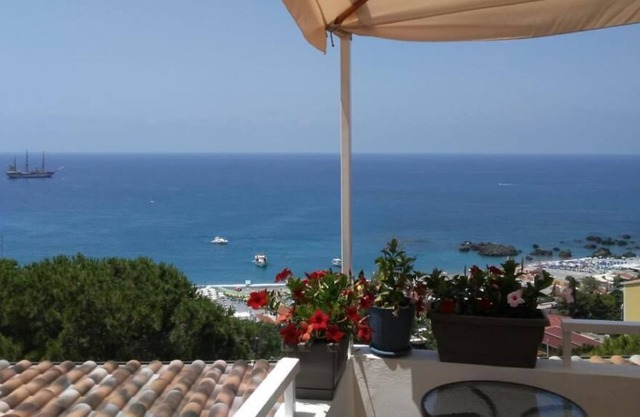 Die Terrasse am Meer
