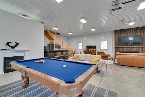 The Toasted Marshmallow Ski and Lake Game Barn