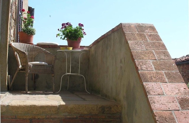 The Tower of Maria, a view on the plain till the sea.