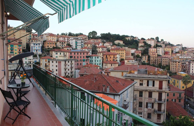 The View the Cinque Terre's Bridge
