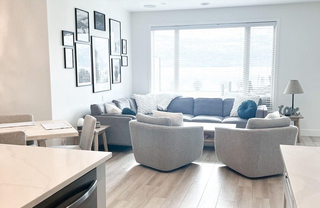 The Willow a Modern lake front condo steps from a quiet beach