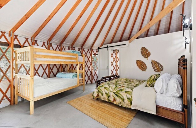 Lava Hot Springs Themed Yurt! Now with AC!