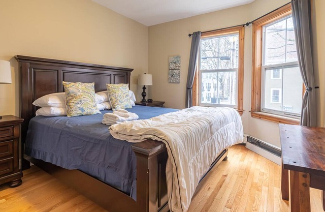 This home is very unique and feels like a cottage with all of the trim being wooden pine