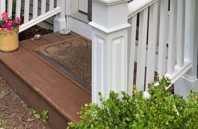 This is a comfortable single house with great private backyard & outside camera