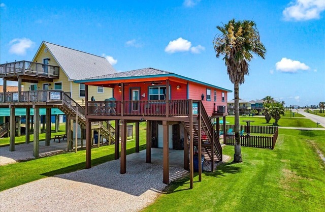 This is a Sweet Little Custom Home Located on the Pedestrian Beach Near Fishing