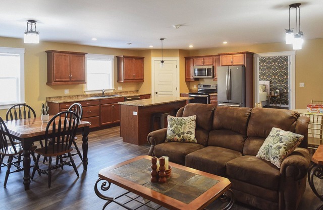 This new two bedroom apartment is centrally located on PEI with walking trails.
