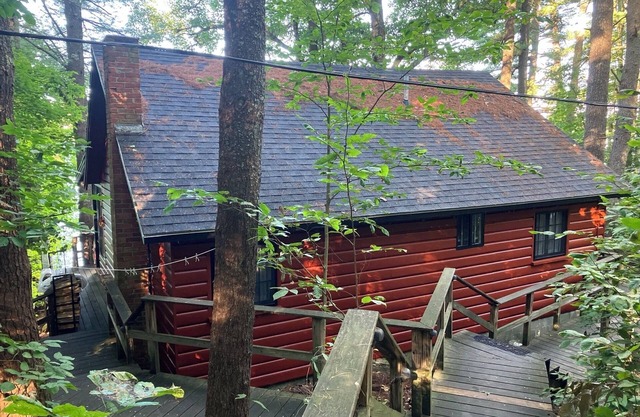 Thompson Lake - Waterfront Log-Stil zu Hause 6 +