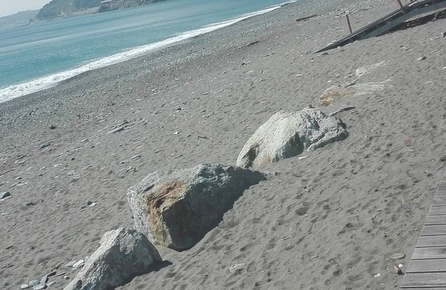 Drei Minuten vom Meer entfernt ..
