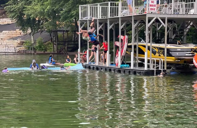 Tim's Ford Lake Home, Double Decker Dock,Hot Tub