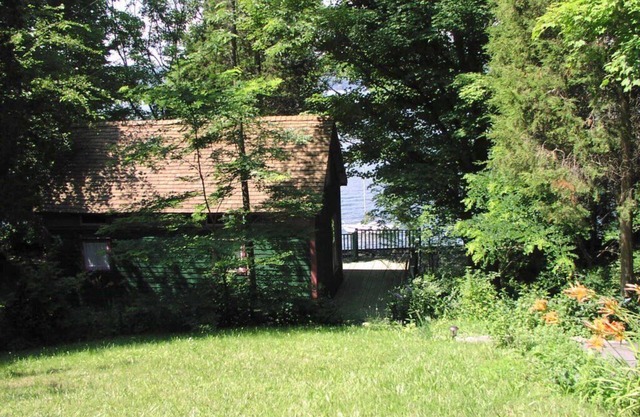 Timber Frame-Kabine auf See