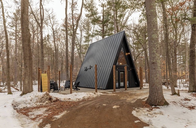 Tiny Home-A Frame-Cold Plunge-Fire Pit-Seclusion