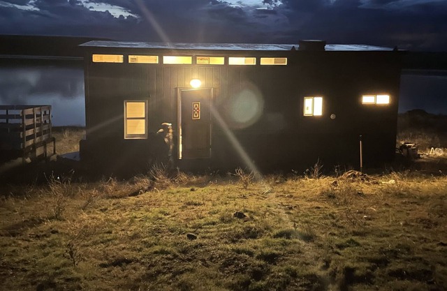 Tiny House on Moses Lake with Dock, Boat Launch, Large deck w/ Hot Tub and grill