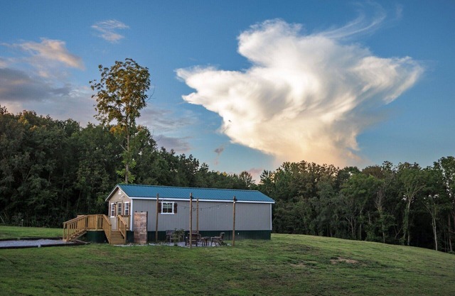 Tiny House with lake view and large yard