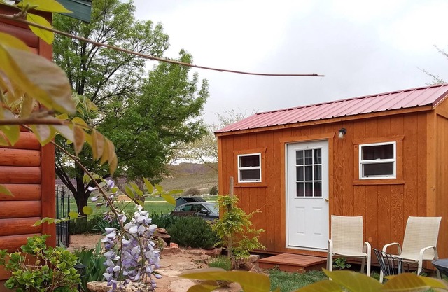 Tiny Sleeper Cabin 2 at Zion West RV Park