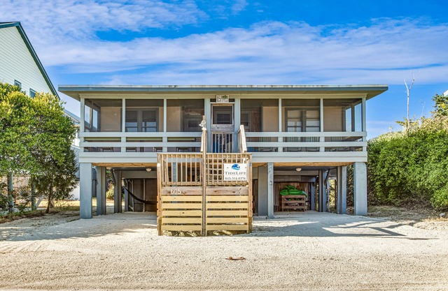 Tipp Ellen Pawleys Island Haustierfreundliches tolles Haus direkt gegen��ber vom Strand
