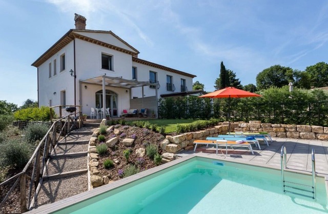 Todi Private Villa mit 2 Schlafzimmern und Pool