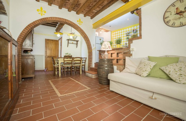 Tognazzi Ferienhaus - Casa Giglio - Mittelalterliches Dorf Certaldo Alto