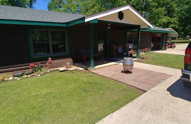 Toledo Bend Cabin in der Bucht