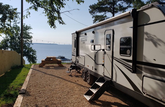 Toledo Bend Lakefront RV Slot with Optional Camper