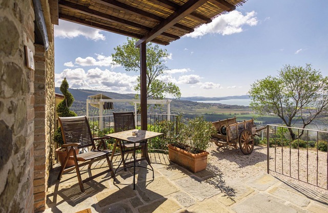 Turm- Zimmer mit Terrasse mit herrlichem Seeblick