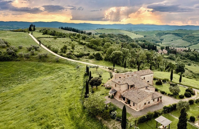 Traditionelles toskanisches Haus mit Aussicht 19 Minuten von Montalcino entfernt