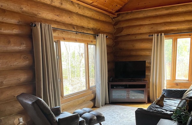 Tranquil Manitoulin Cabin is peaceful and private, surrounded by forest.