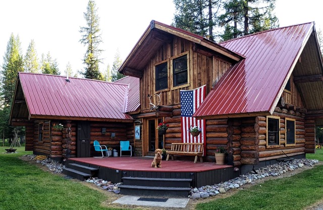 Ruhige Montana Cabins auf 10 Hektar