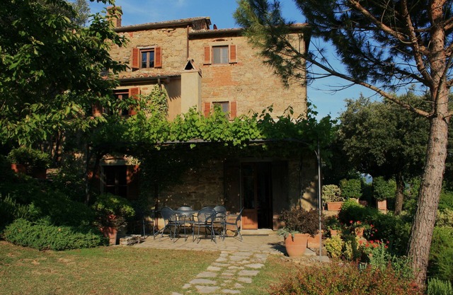 Restored country farmhouse in tranquil hills with own pool