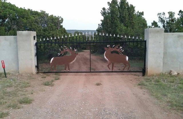Ruhige Mtn Hm / Gated Entry Private Trail w Picknickplatz Mtn Ansichten