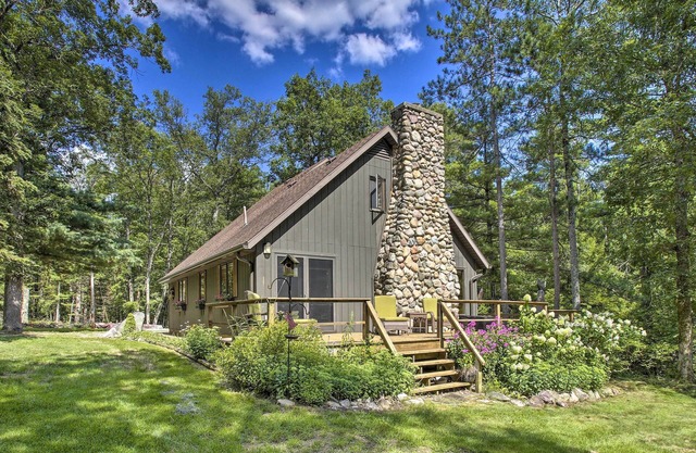 Tranquil Riverside Home w/ Wraparound Deck & Views