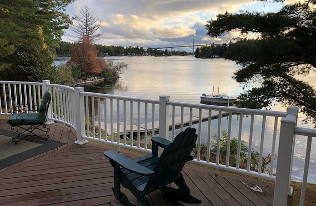 Tranquil, Secluded, Updated Two-Acre Wellesley Island Waterfront, Drive-To Home