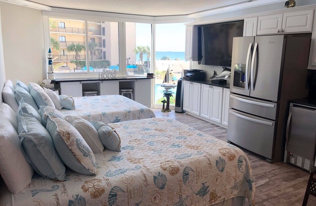 Tranquil Waters PCB Beachfront Studio Condo