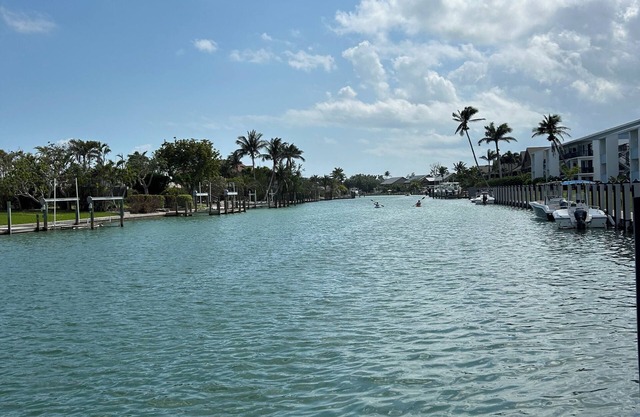 Tranquil WATERFRONT 2-bedroom condo on Sanibel Island minutes to the beach!