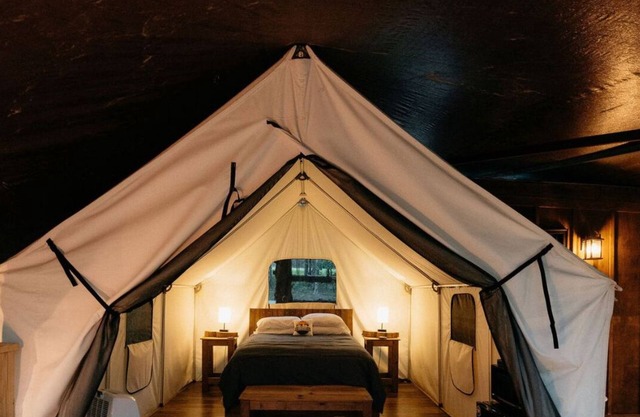 Treehouse Branson, MO Cozy Glamping Site
