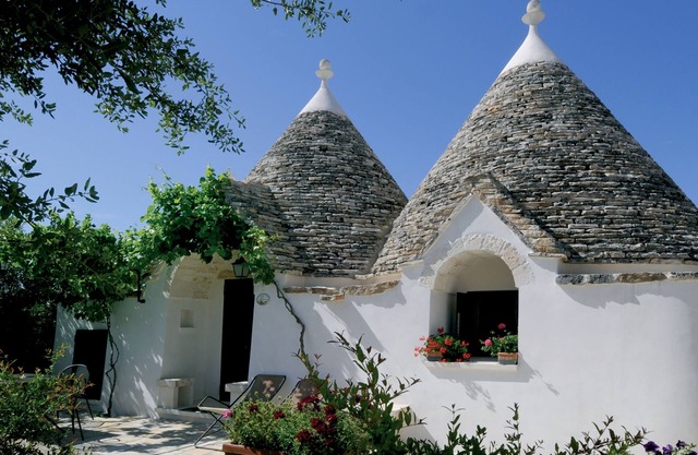 Der Trullo del Melograno ist ein einladendes und romantisches Gebäude für Familien