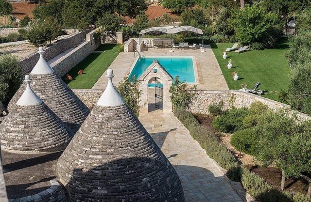 Trullo Primarosa B: Eine charakteristische Wohnung.