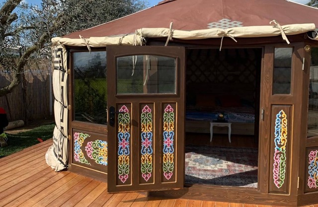 Try an experiential holiday in a real Mongolian Yurt! Amazing!