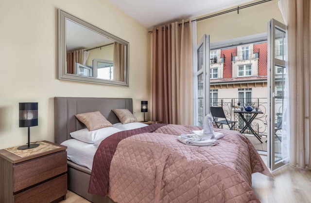 Trzy Korony 7 | Studio mit Balkon | Strand 300 m