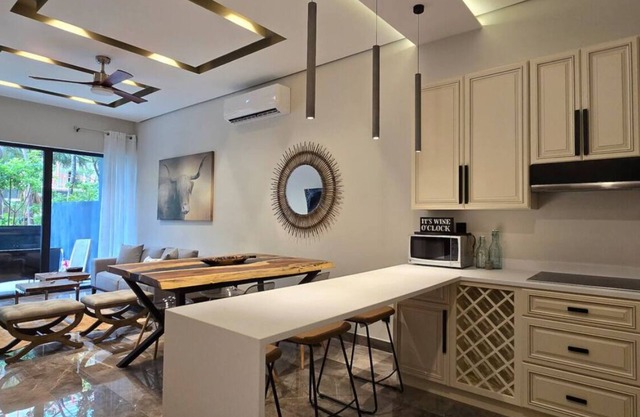 Tu oasis: 2 Hab, alberca privada, junto a la playa