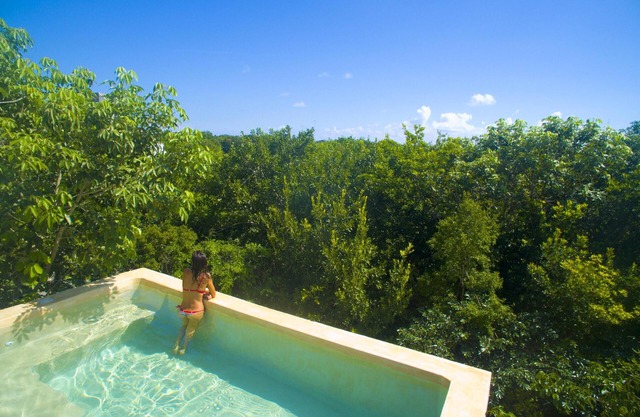 ★★★★★ Privater Pool im Dach!