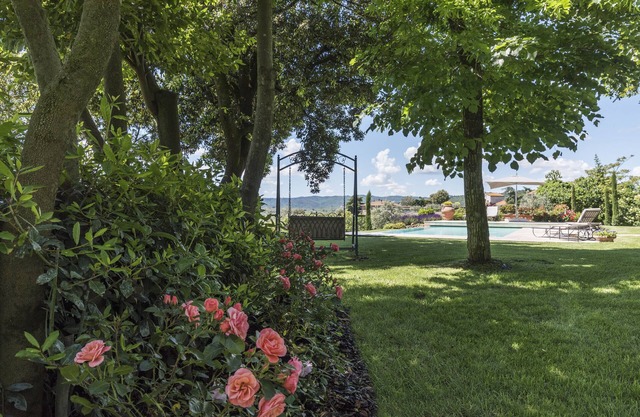 Haus in der Toskana, Blick, Garten, Pool, rollstuhlgerecht, Ihr Hund willkommen
