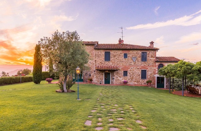 Toskanische Villa, Villa mit Pool zu vermieten