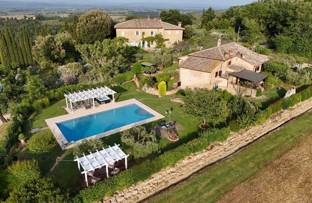 Villa La Francigena einladende toskanische Villa auf den Hügeln von San Gimignano