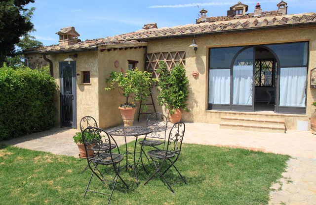 Toskana Wohnung mit privatem Garten und herrlichem Blick in Chianti