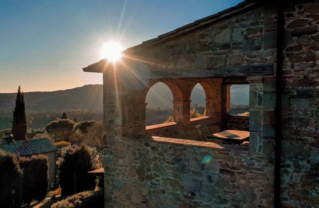 Tuscany apartment with panoramic view terrace - Podere Argena