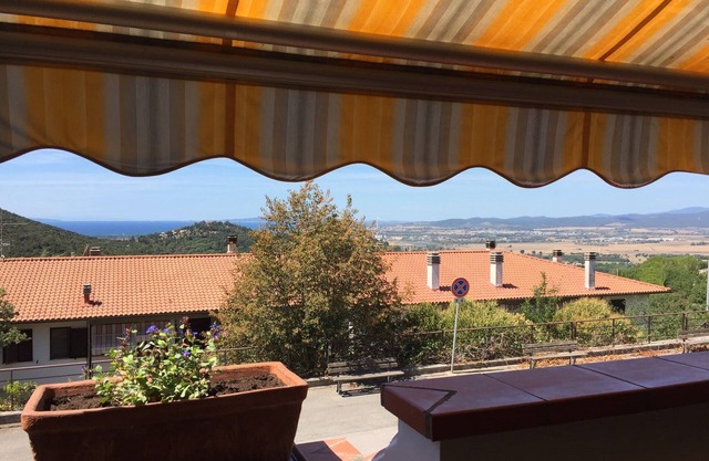 MAREMMA TUSCANY - Haus mit Panoramablick auf das Meer, kostenloses WLAN