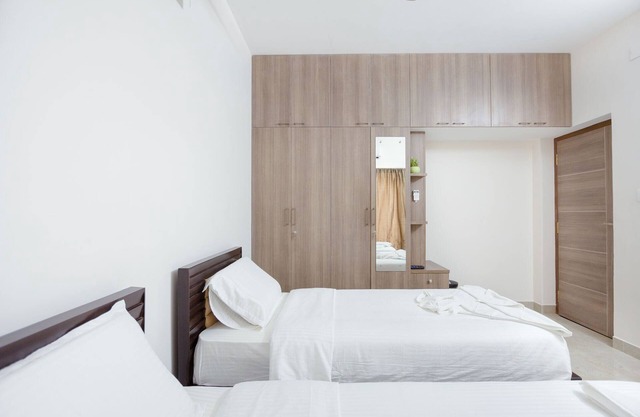 Zweibettzimmer mit Frühstück